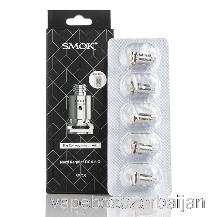 Vape Box Azerbaijan SMOK NORD Replacement Coils 0.6ohm Nord Regular DC Coils